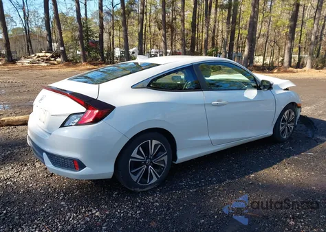 2018 Honda Civic Ex-L z USA, uszkodzony, nr VIN 2HGFC3B70JH352426